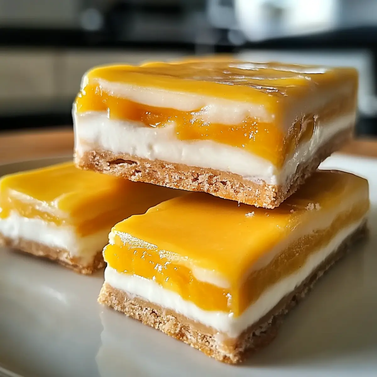 Cookie Coated Mango Lassi Frozen Yogurt Bars You’ll Love