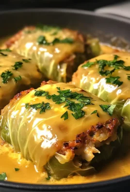 Heavenly Stuffed Cabbage Rolls with Zesty Egg-Lemon Sauce