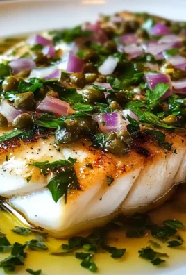 Grilled Fish with Caper and Red Onion Dressing Delight