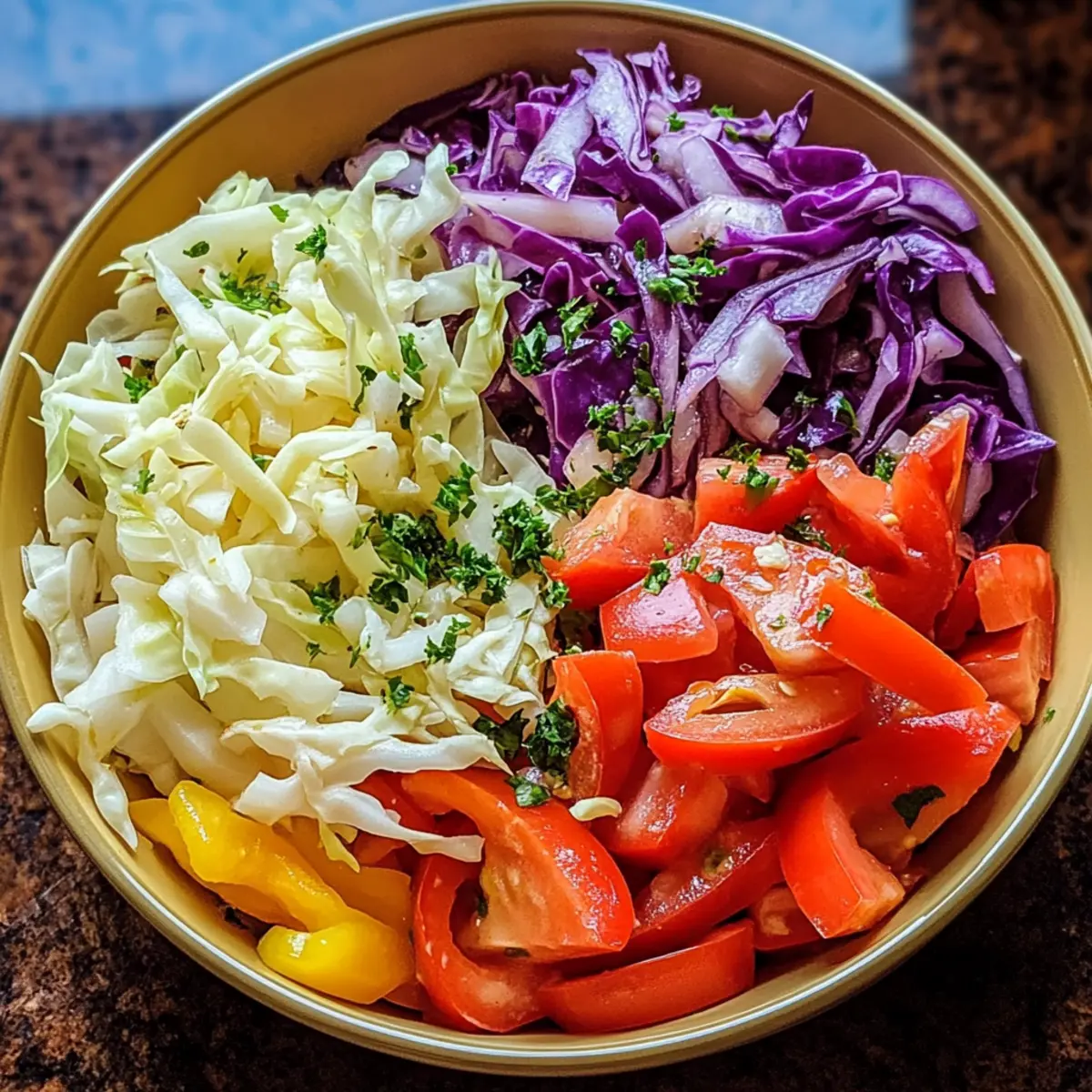 Crisp and Tangy Greek Cabbage Salad for Refreshing Meals