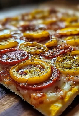 Deliciously Spicy Banana Pepper Pizza for Family Night