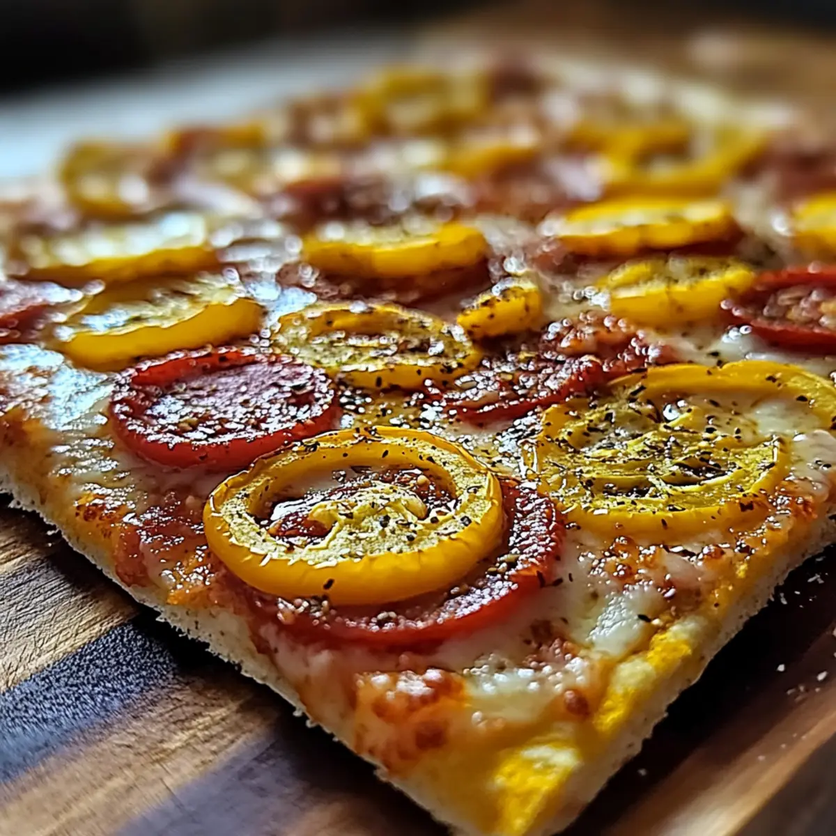 Deliciously Spicy Banana Pepper Pizza for Family Night