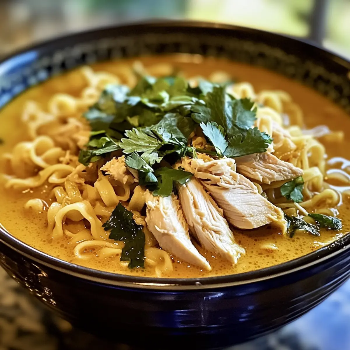 Comforting Chicken Curry Noodle Soup for Cozy Nights