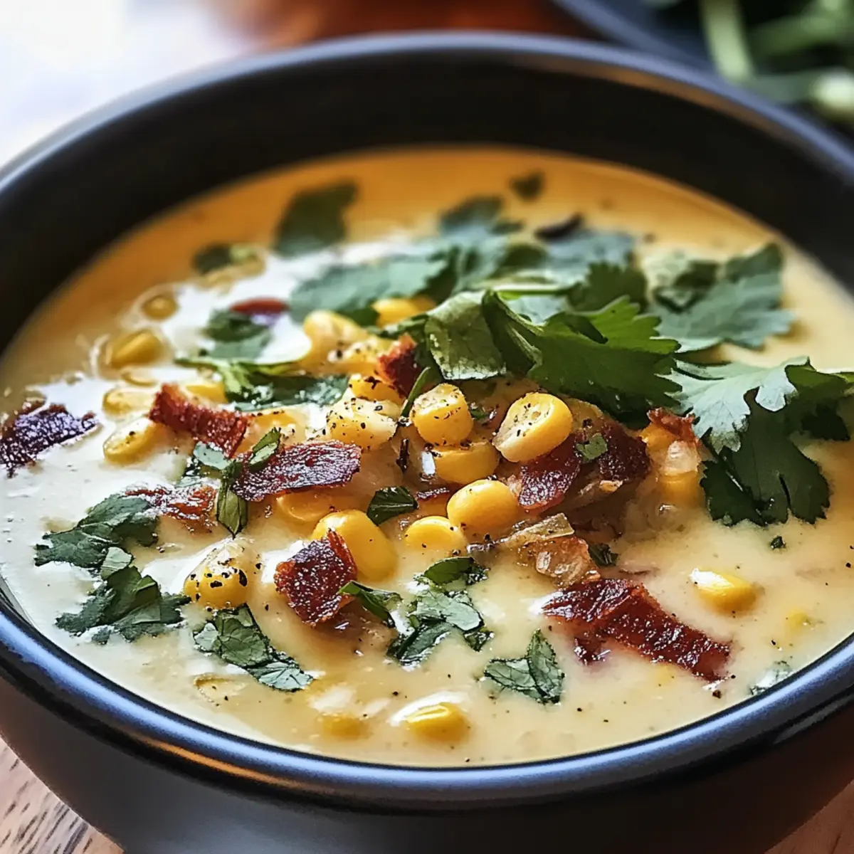 Roasted Poblano Corn Chowder: Creamy Comfort in a Bowl
