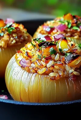 Jeweled Rice Stuffed Onions: A Vibrant Festive Delight