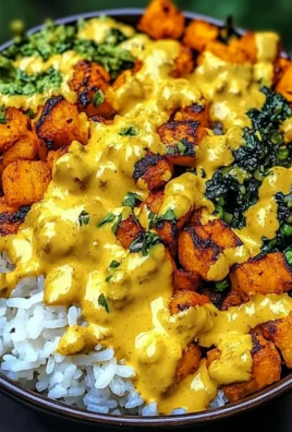 Vegan Rice Bowls with Sunshine Sauce for a Flavorful Feast