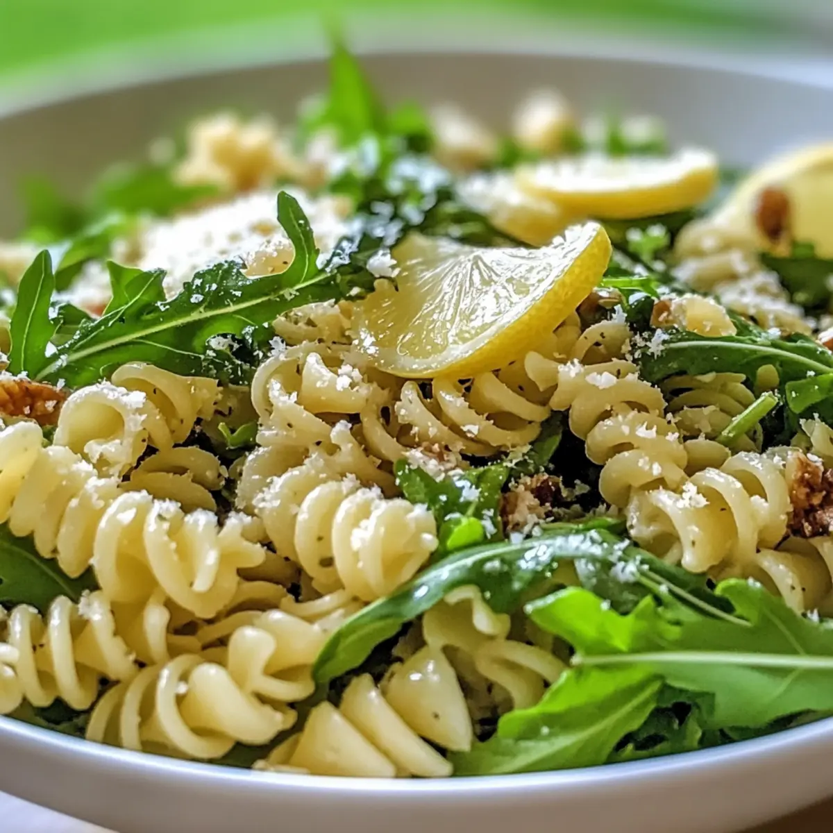 Zesty Lemon Arugula Pasta Salad That Brightens Any Meal