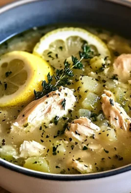 Mediterranean Lemon Chicken Soup: Quick Comfort in a Bowl