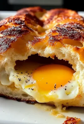 Mouthwatering Egg in a Hole Bake with Dinner Rolls Bliss