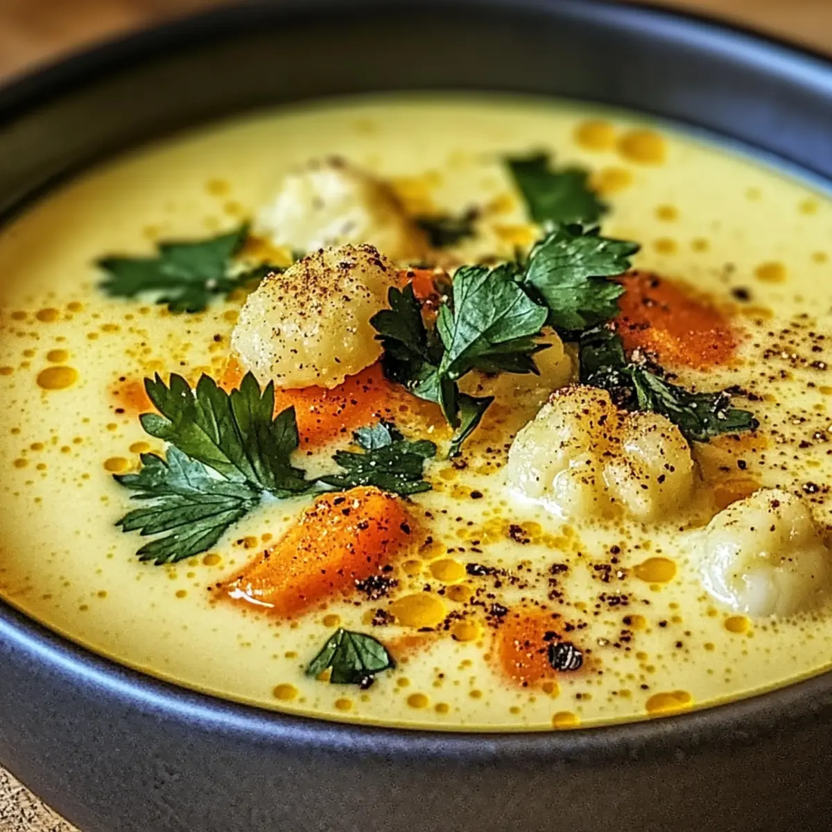 Warm and Creamy Golden Soup for a Cozy Night In