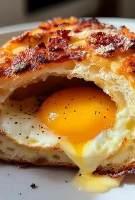 Mouthwatering Egg in a Hole Bake with Dinner Rolls Bliss