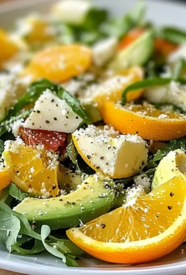 Fresh Hearts of Palm Salad with Citrus and Avocado Delight