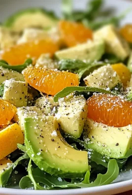 Fresh Hearts of Palm Salad with Citrus and Avocado Delight