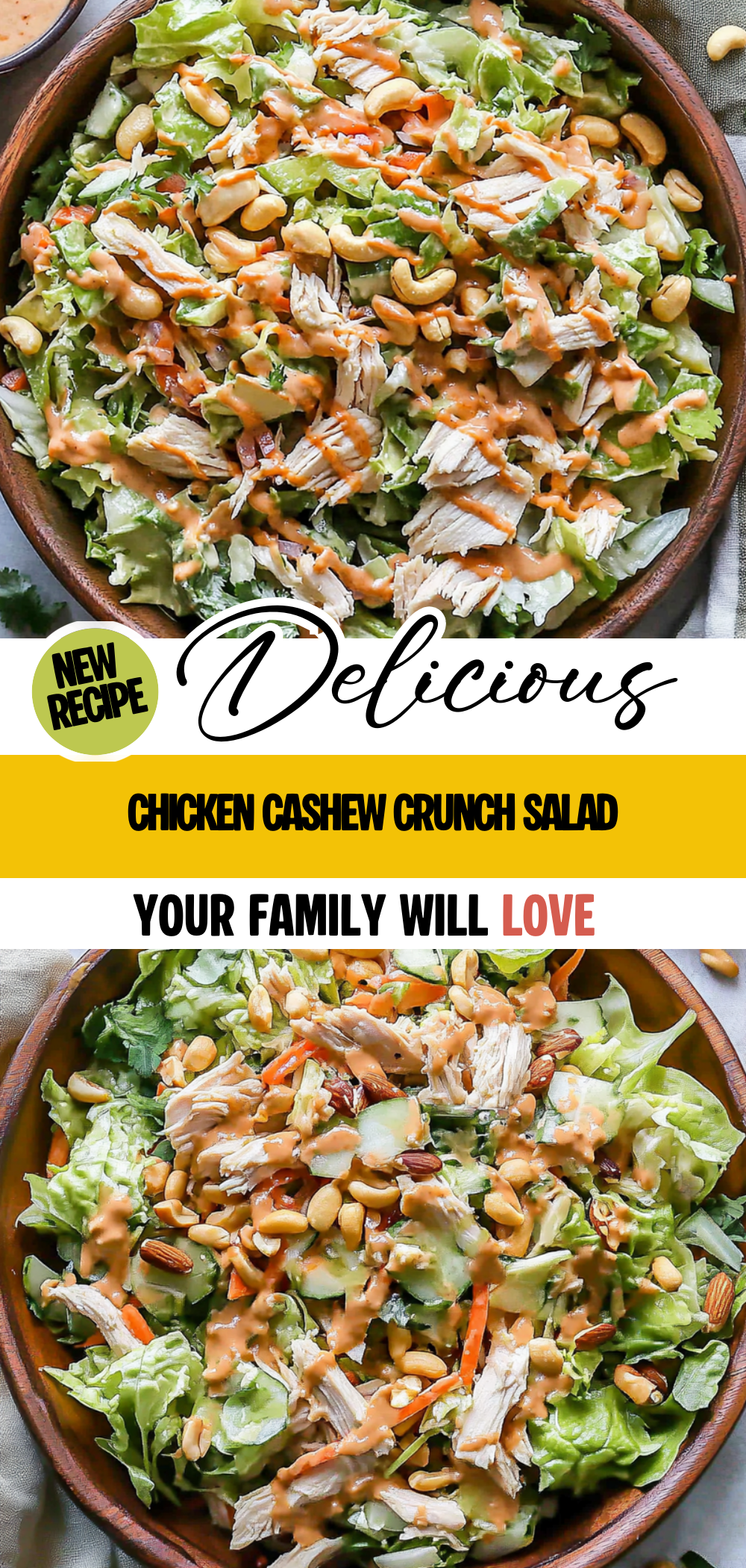 Chicken Cashew Crunch Salad