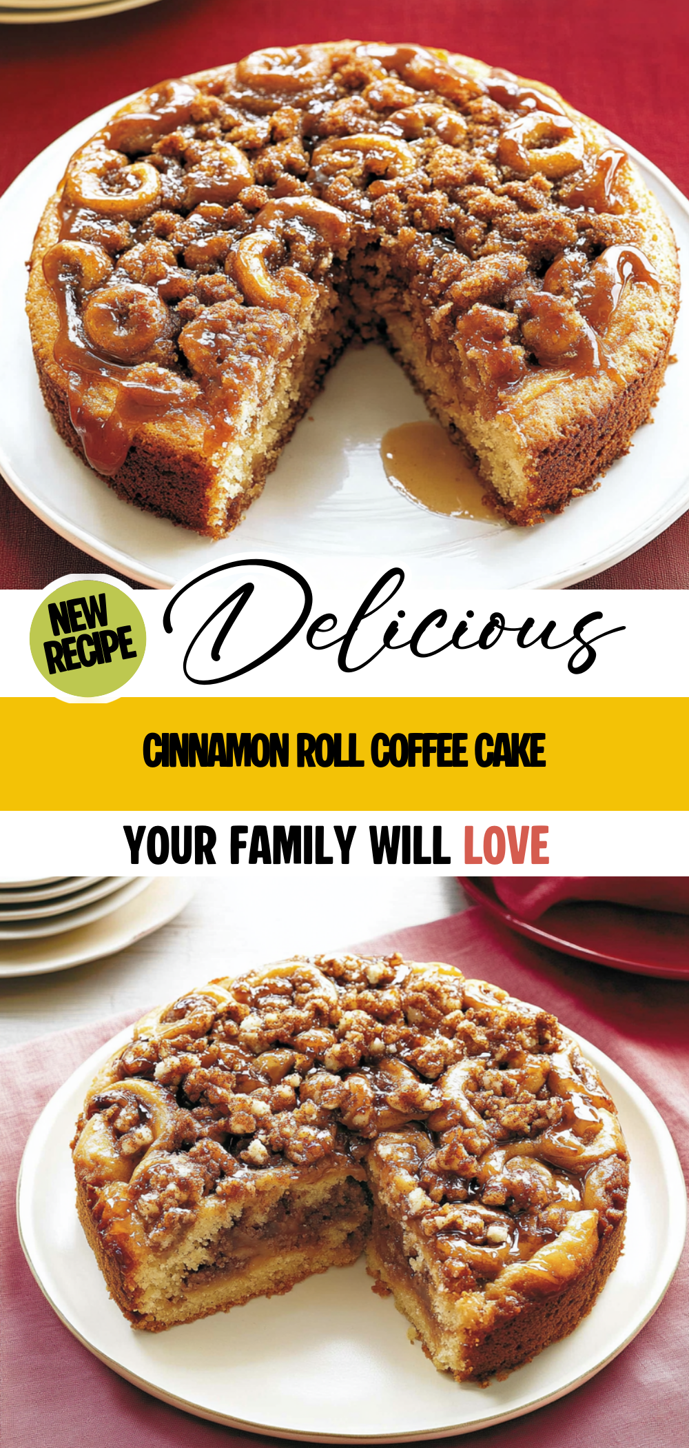 Cinnamon Roll Coffee Cake