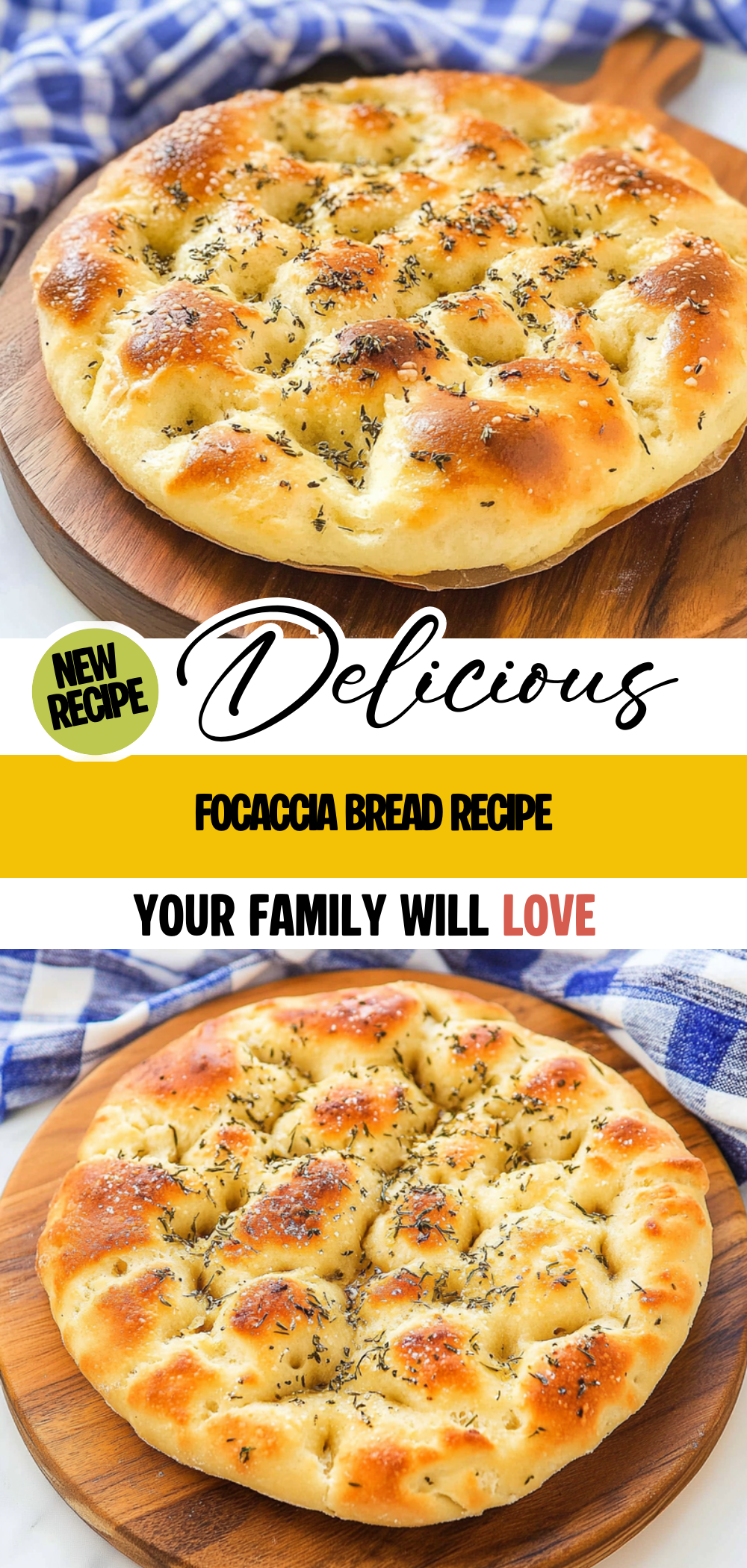 Focaccia Bread Recipe