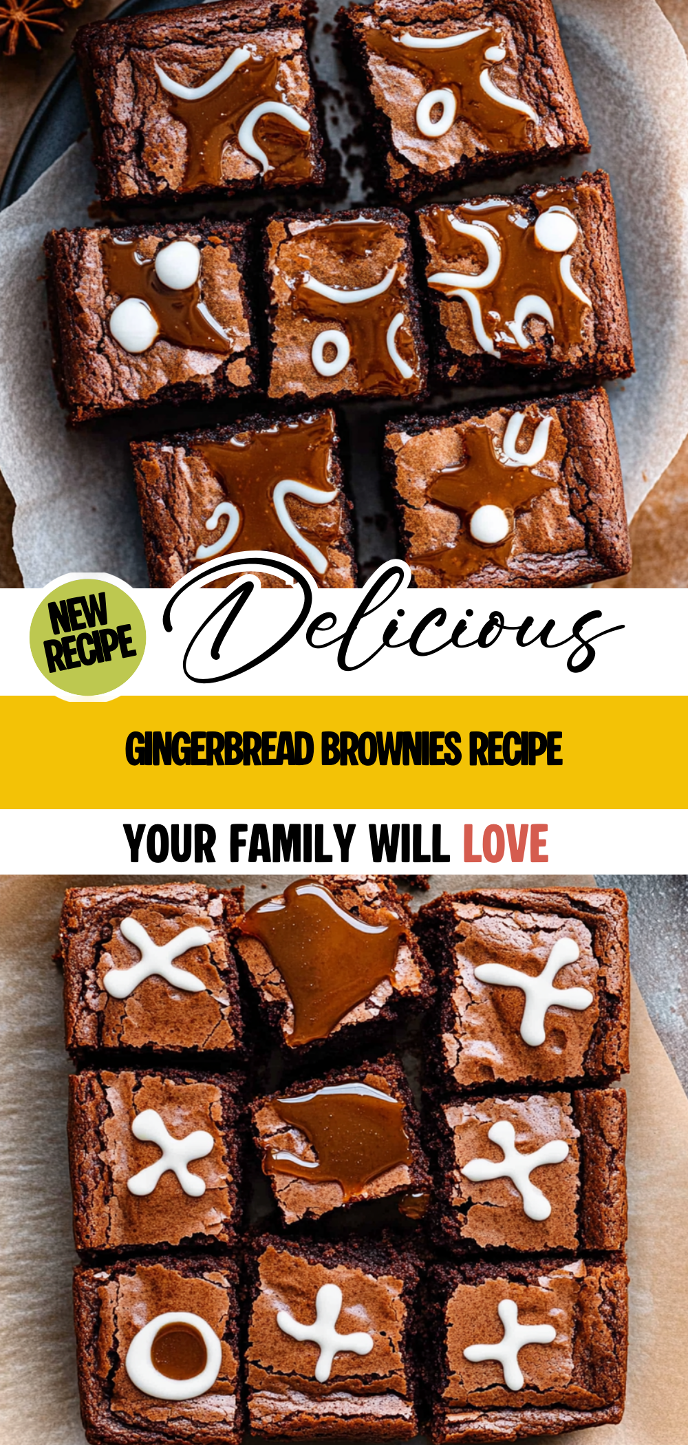 Gingerbread Brownies Recipe