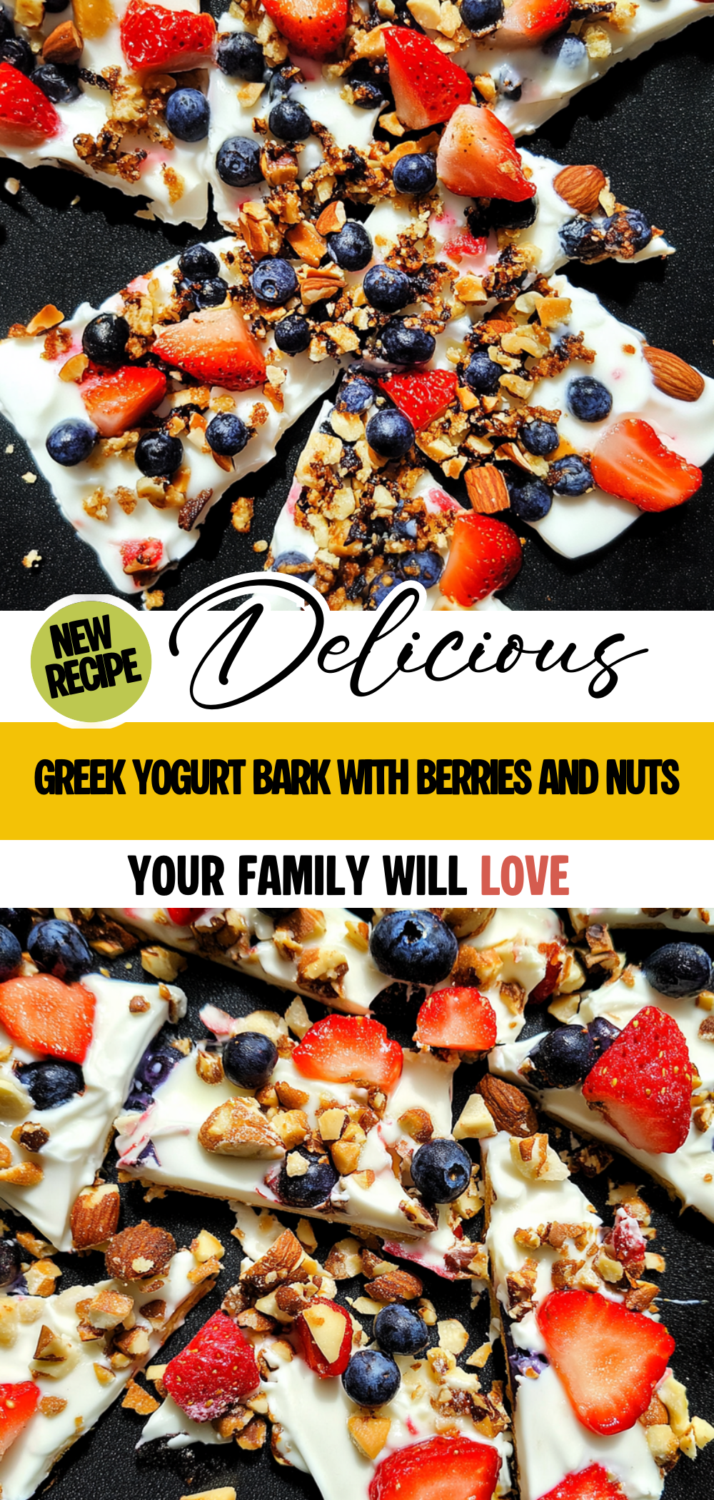 Greek Yogurt Bark