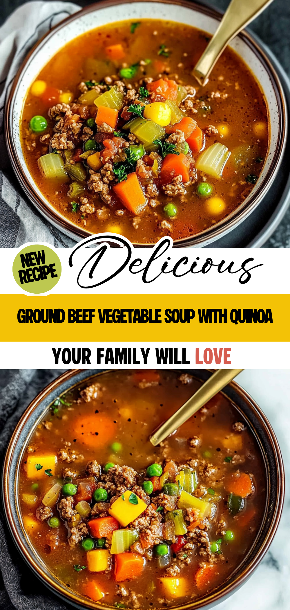 Ground Beef Vegetable Soup
