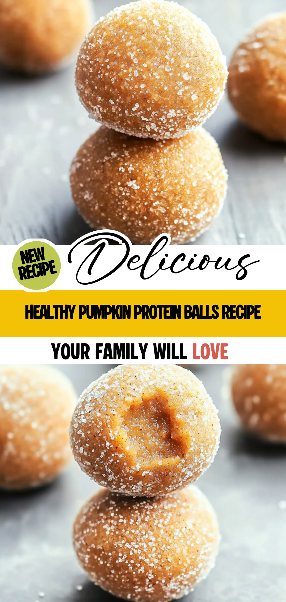 Healthy Pumpkin Protein Balls Recipe