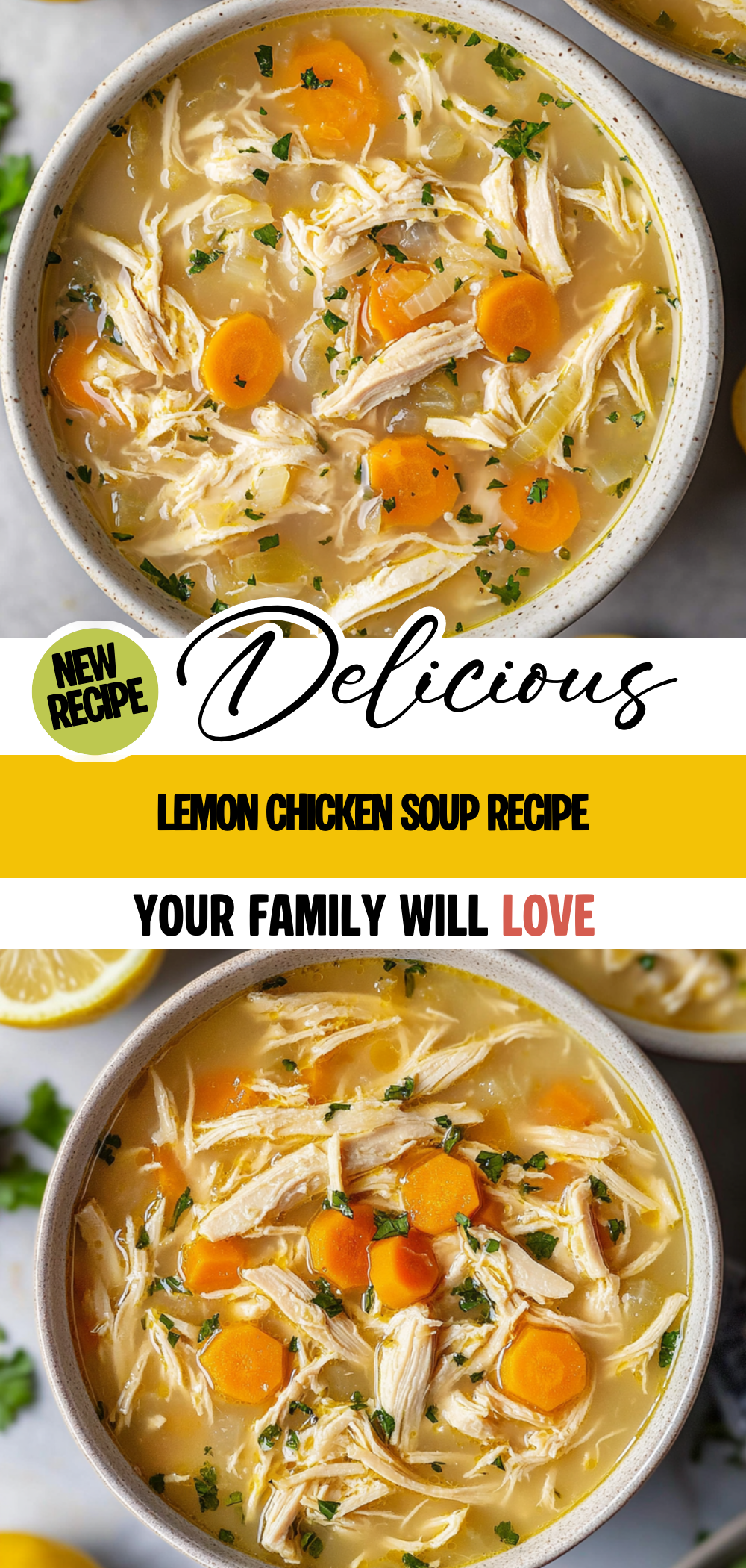 Lemon Chicken Soup Recipe