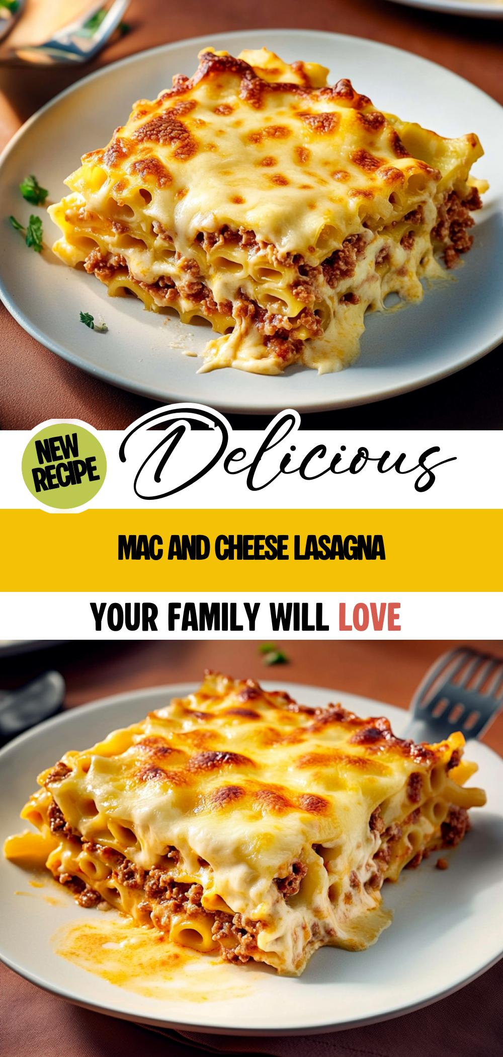 Mac And Cheese Lasagna