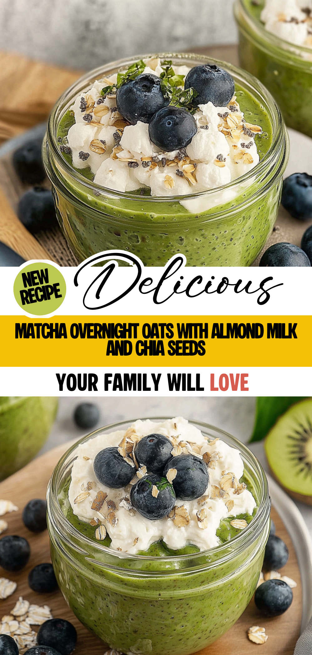 Matcha Overnight Oats