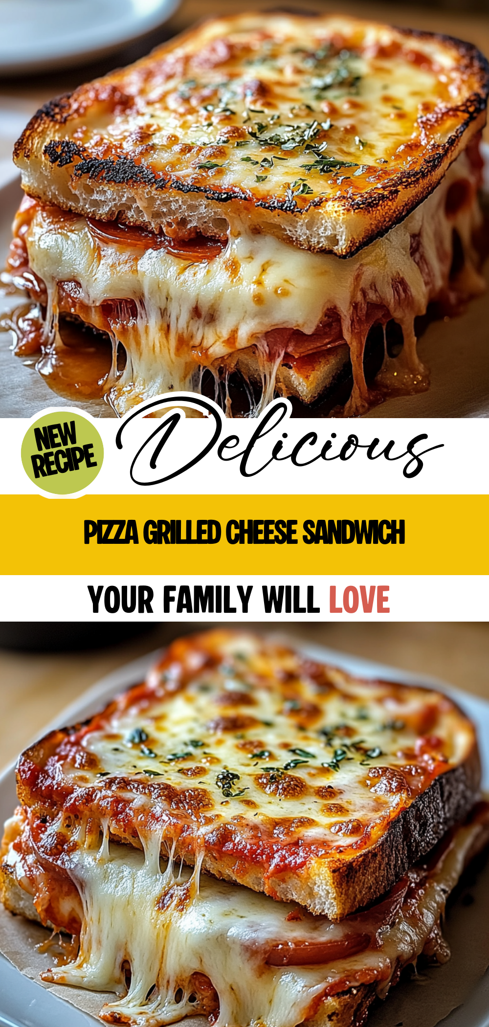 Pizza Grilled Cheese