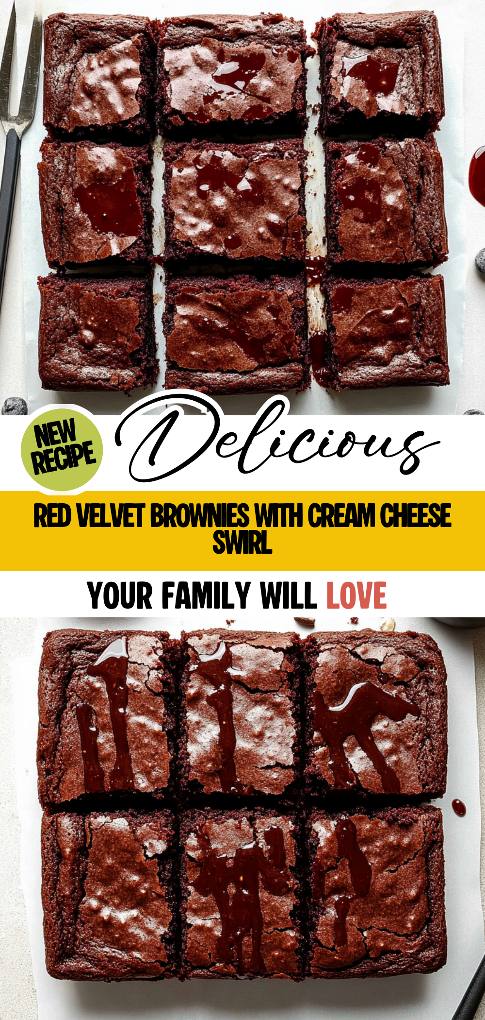 Red Velvet Brownies