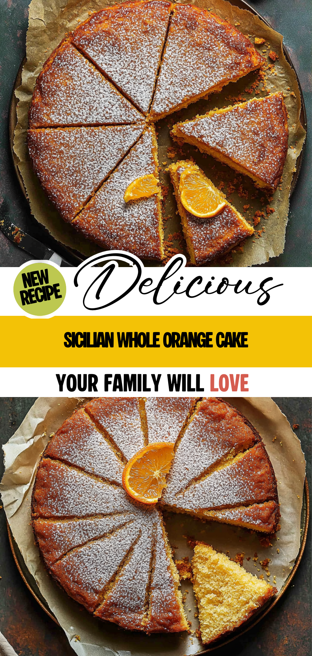 Sicilian Whole Orange Cake