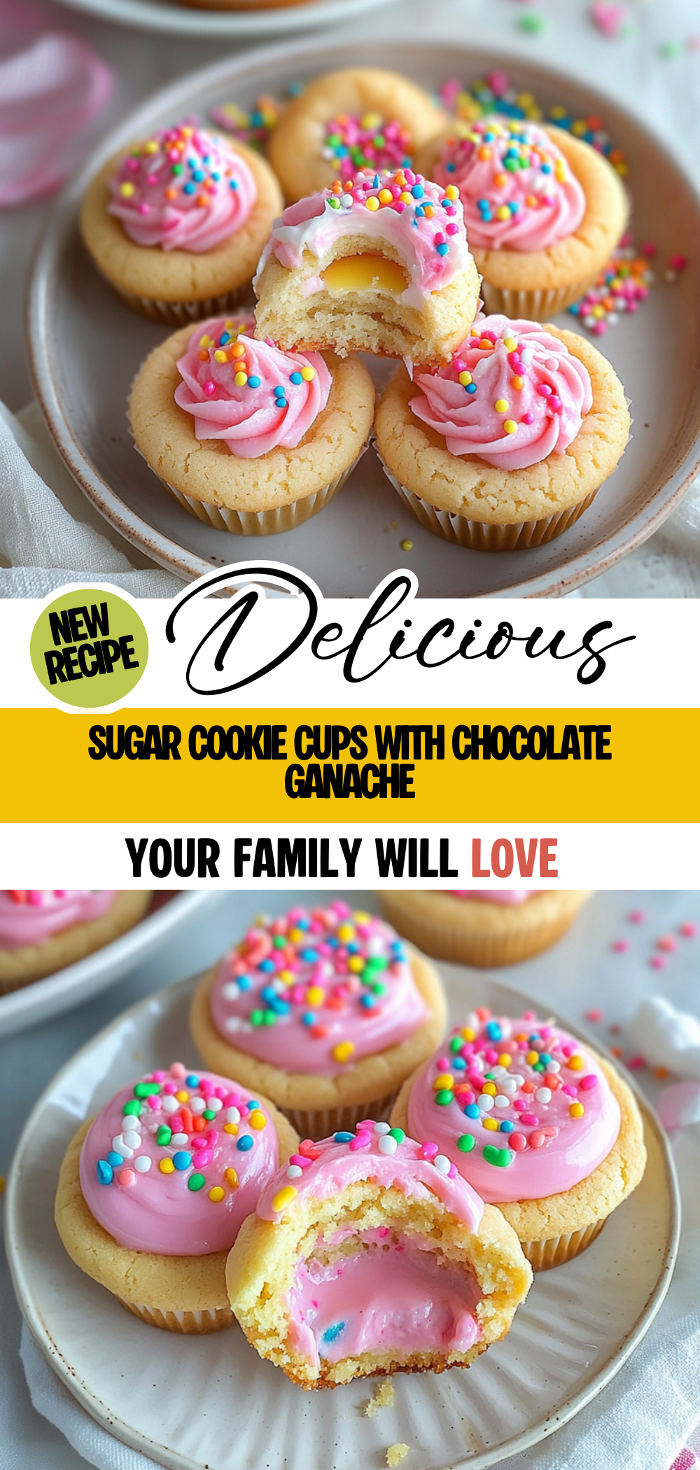 Sugar Cookie Cups