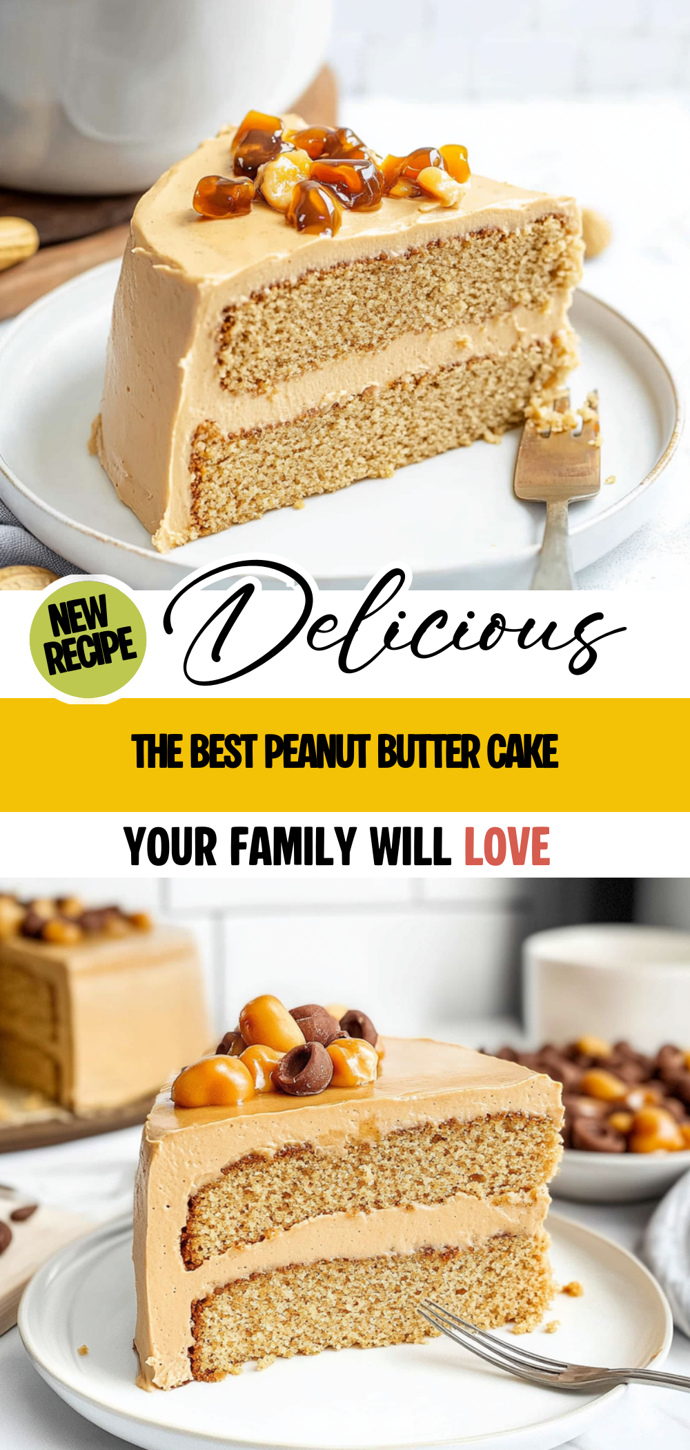 The Best Peanut Butter Cake
