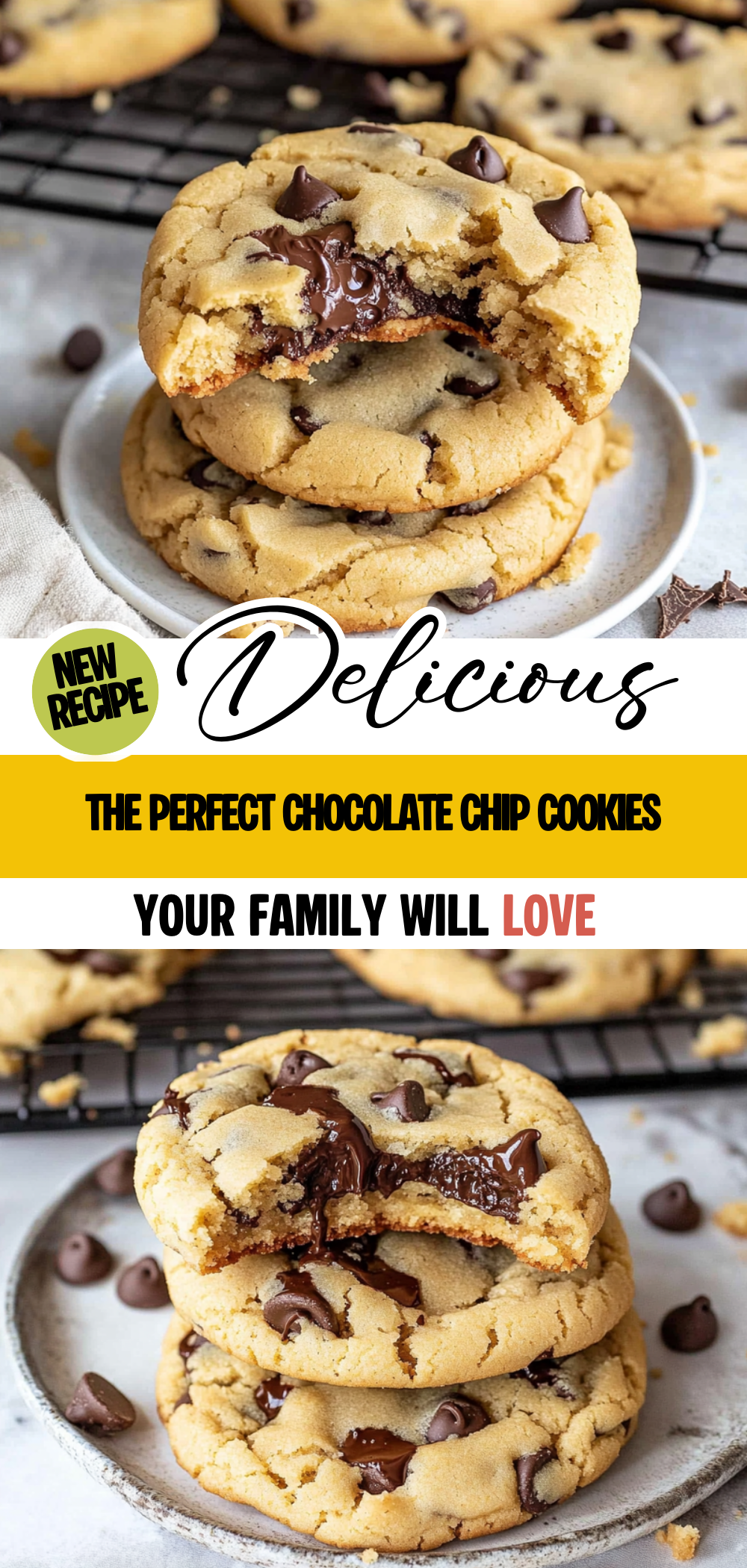 The Perfect Chocolate Chip Cookies