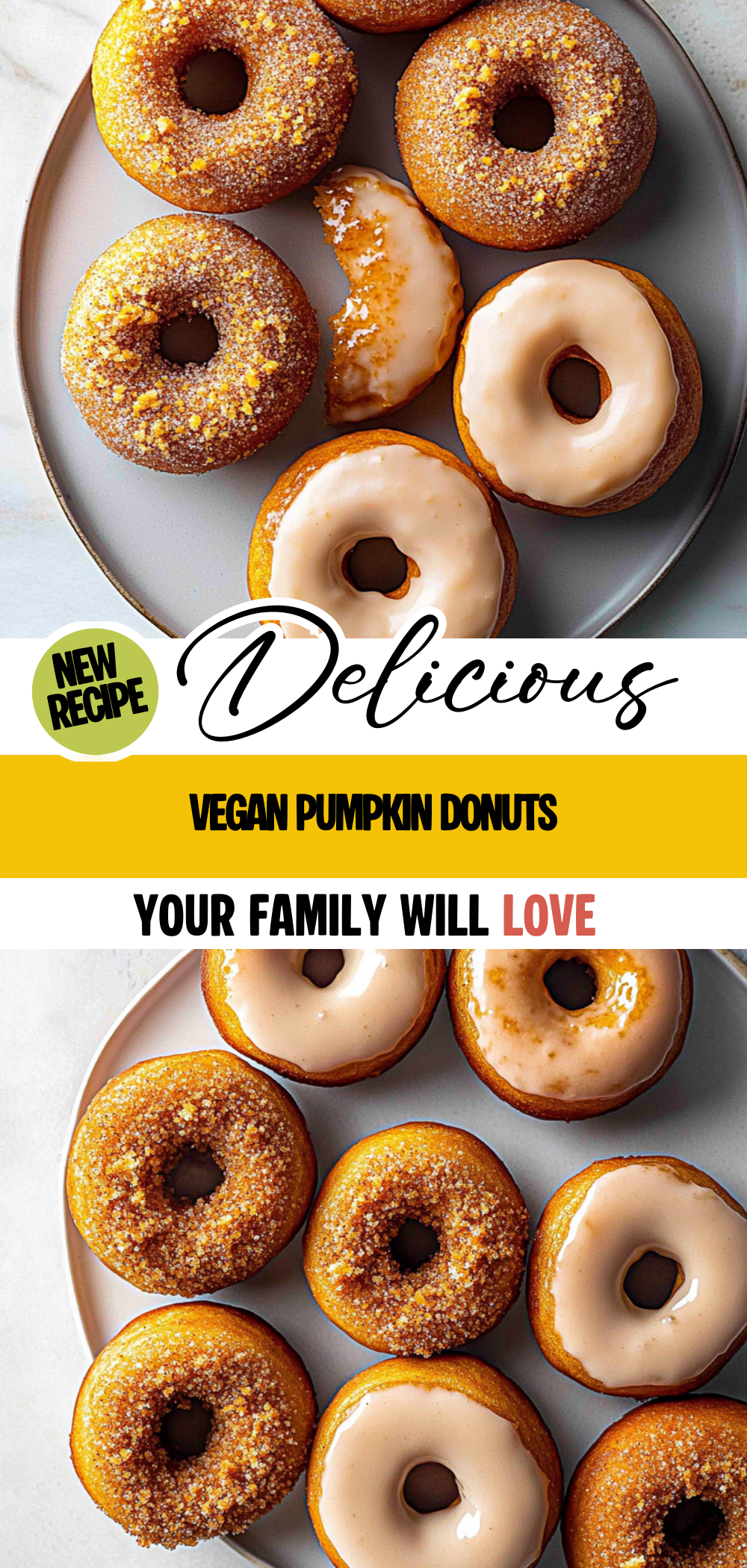 Vegan Pumpkin Donuts
