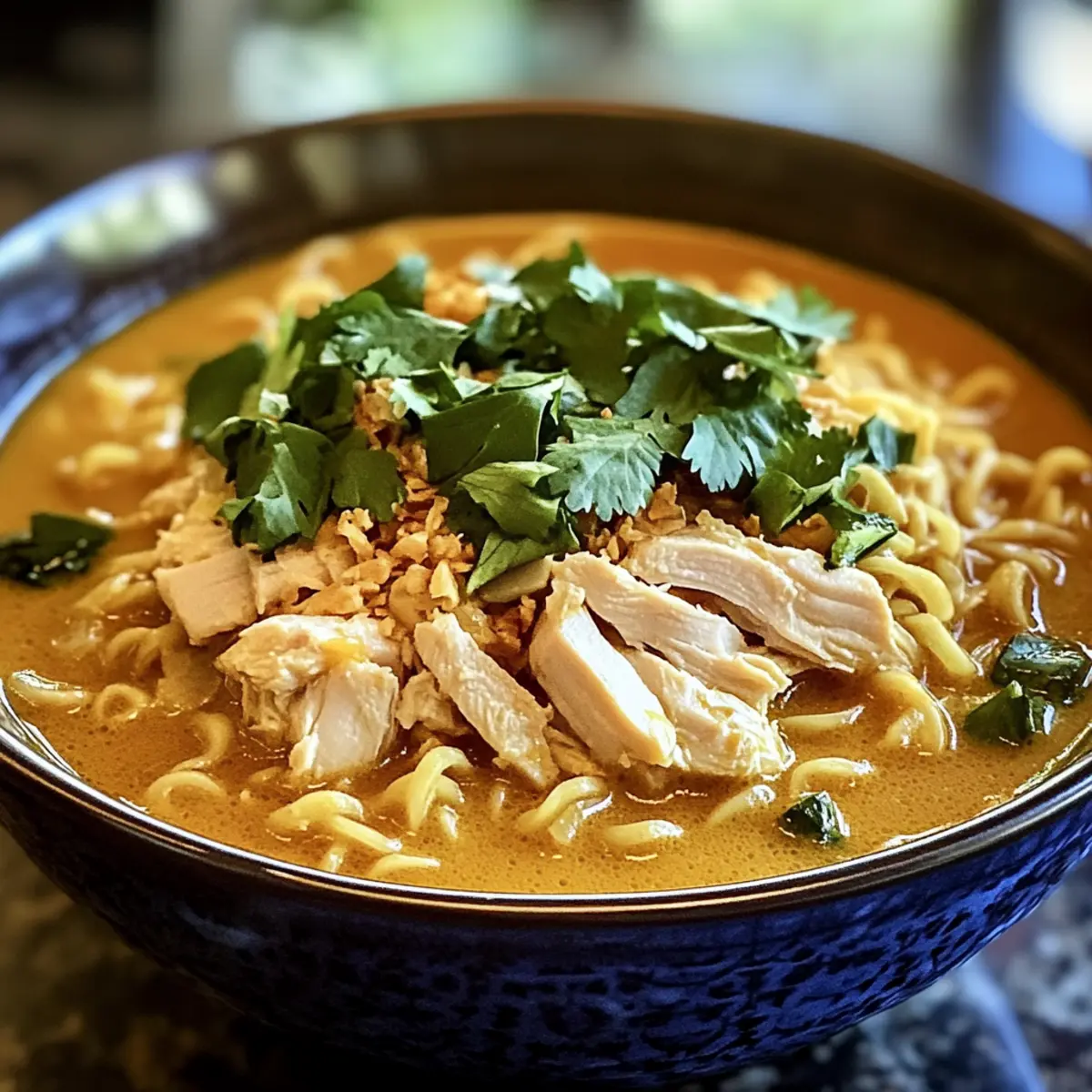 Comforting Chicken Curry Noodle Soup for Cozy Nights