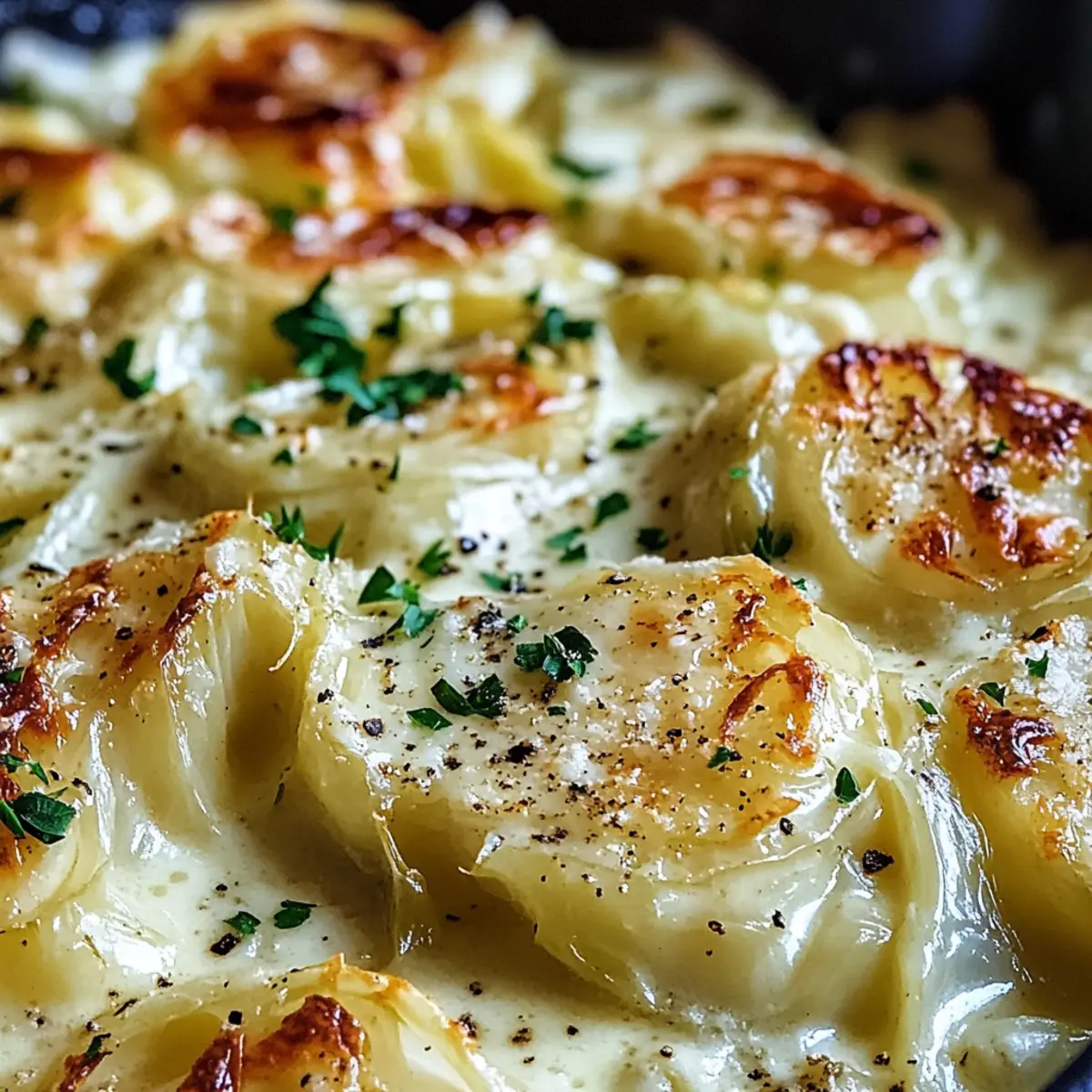 Creamy Garlic Parmesan Cabbage: A Comforting Low-Carb Delight